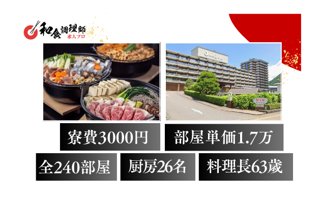 【和食調理師】【二番手】日光│老舗ホテルグループ