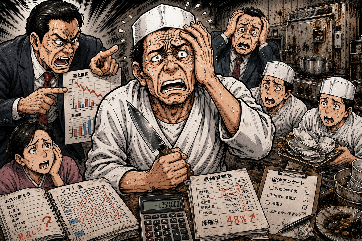 料理長の仕事を、なめていませんか？