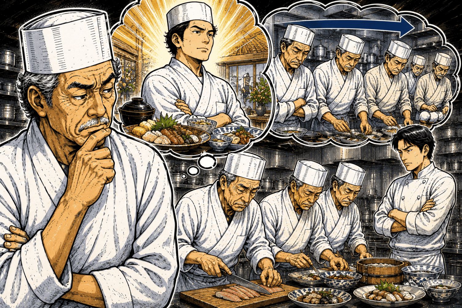 それでも「料理長は40代」を求める企業が増えている