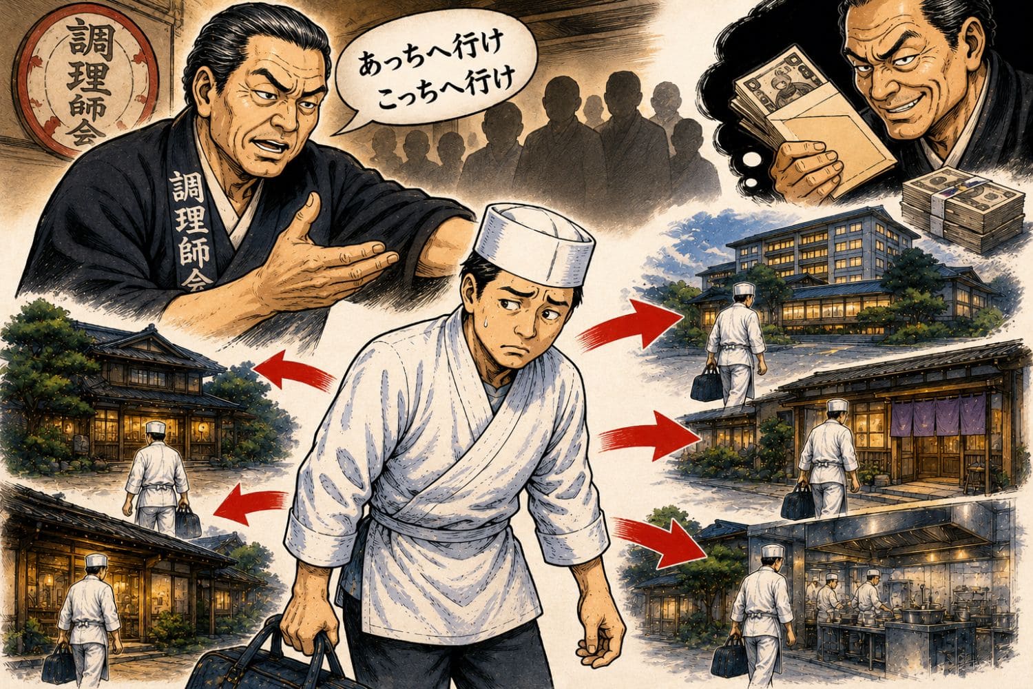 ケース①：調理師会主導の転職
