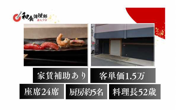 【寿司】【中堅】那覇│板前さん募集！